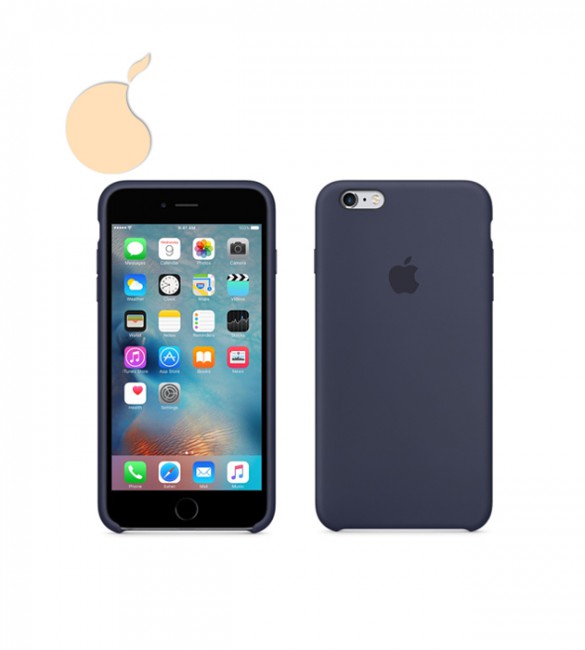 Силиконовый чехол Apple Silicone Case iPhone 6 / 6S MIDNIGHT BLUE