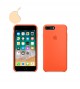 Силиконовый чехол Apple Silicone Case iPhone 8 Plus / 7 Plus - SPICY ORANGE