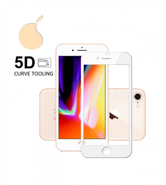 Защитное 5D стекло iPhone 8