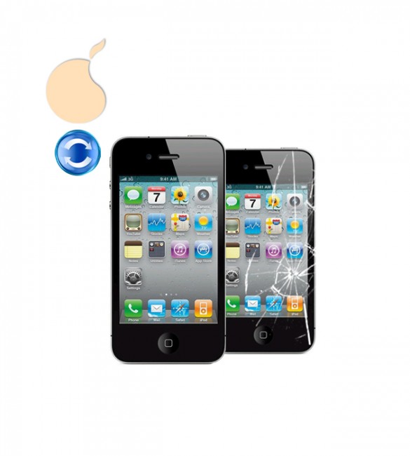 Замена стекла iPhone 4S