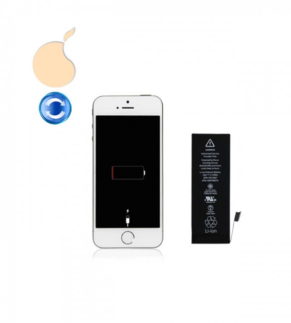 Замена аккумулятора (батареи) iPhone 5S ORIGINAL