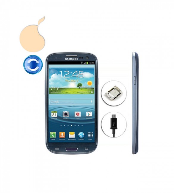 Замена разьема USB и зарядки Samsung Galaxy S3 (I9300)