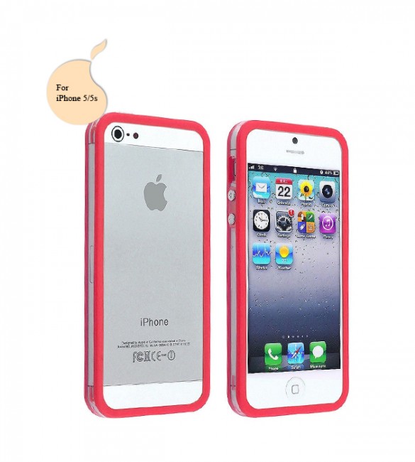 Бампер iPhone 5/5s (Красный)