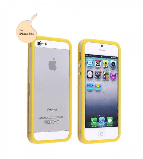 Бампер iPhone 5/5s (Желтый)