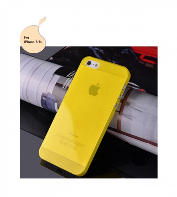 Чехол iPhone 5/5s (Yellow)